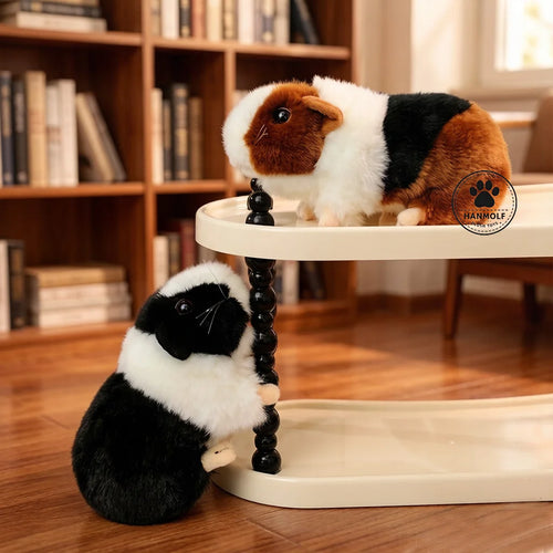 Realistic Plush Guinea Pig (19cm)