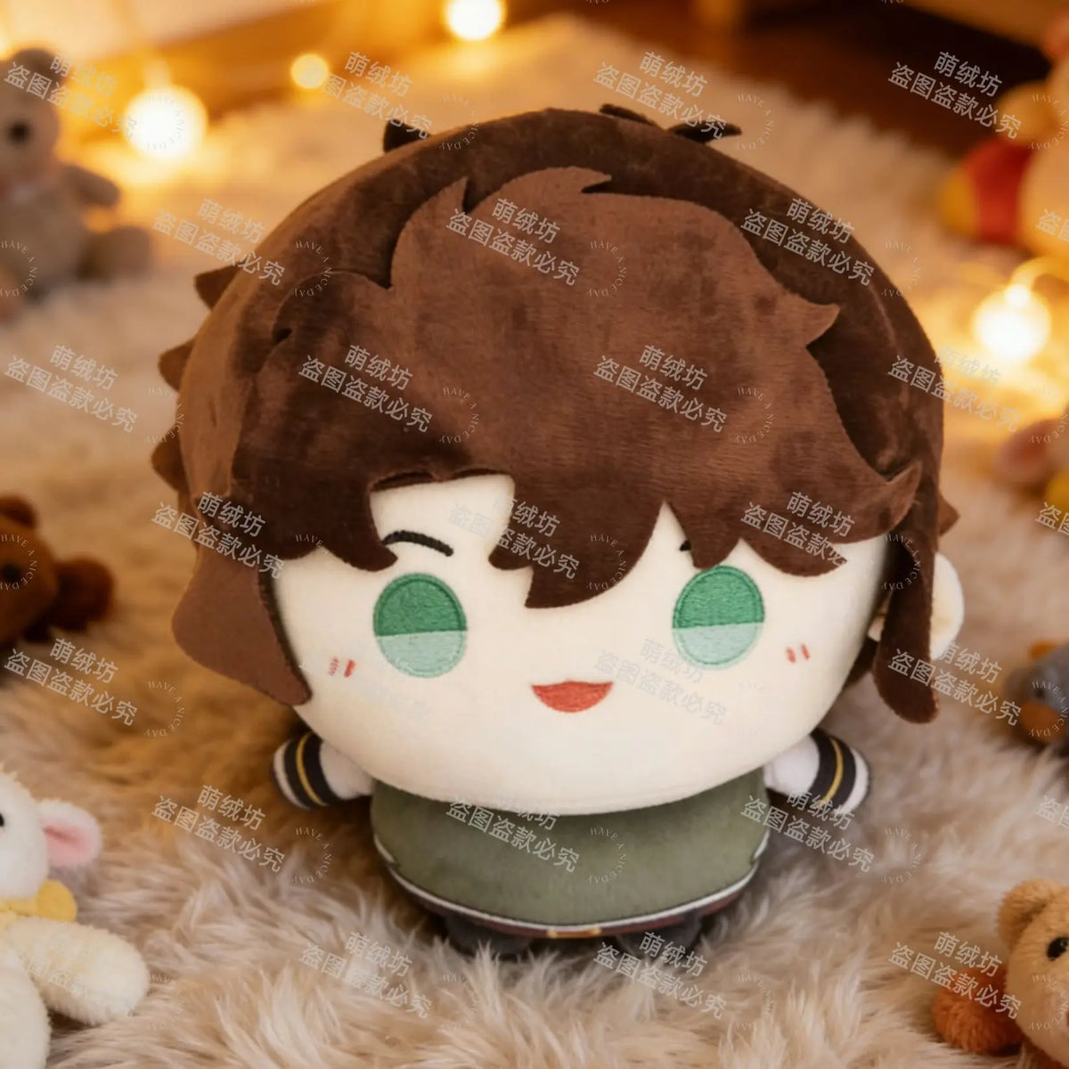 Chubby Anime Plush Doll (35cm)