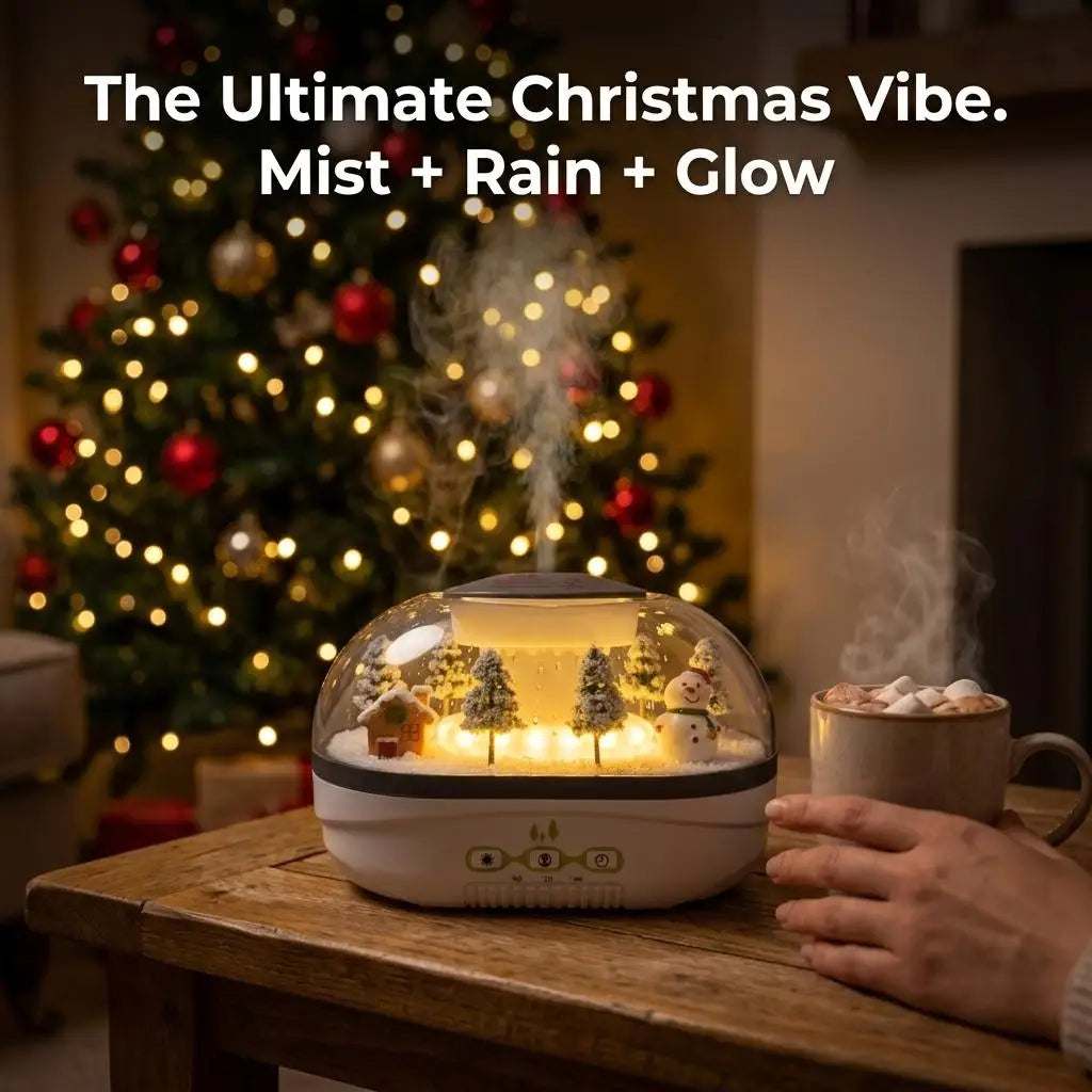 HONSUN Christmas Scene Aromatherapy Diffuser