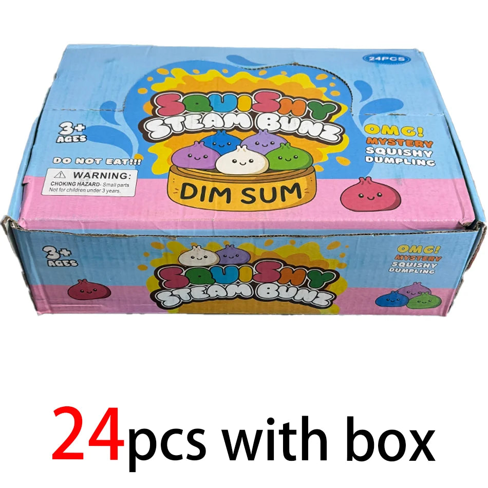 Mini Dumpling Squishy Toy with Box