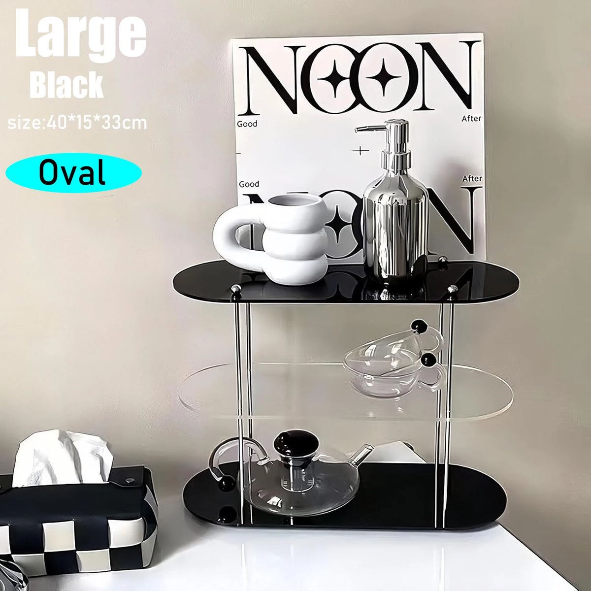 3-Tier Acrylic Display Organizer